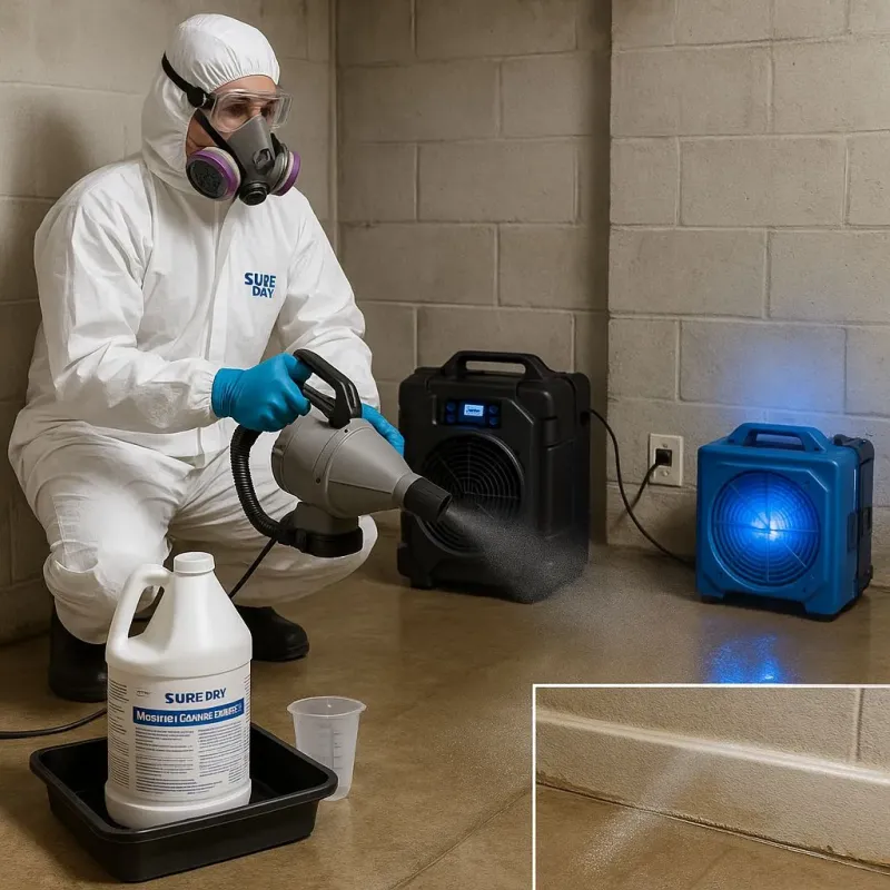 Sanitization and Odor Removal process in Fairplay, CO